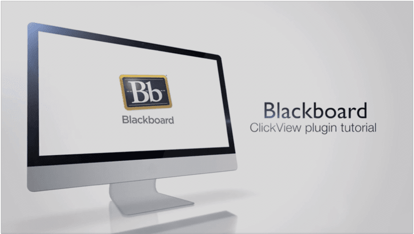 ClickView for Blackboard